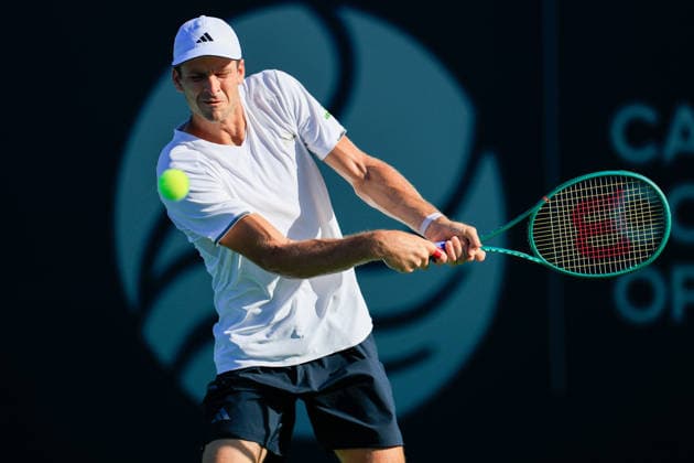 CANCUN COUNTRY OPEN 2026 CANCUN COUNTRY OPEN 2026 ROMAN SAFIULLIN VS HUBERT HURKACZ 21082026 CANCUN, QUINTANA ROO. Action photo of Hubert Hurkacz of Poland, during game of the Cancun Country Open 2026 Tennis 125 Challenger tournament held at the Cancun Country Club of Cancun, Quintana Roo, Mexico. Foto de accion de Hubert Hurkacz de Polonia, durante juego del Cancun Country Open 2026 ATP, Tennis Herren Tennis 125 Challenger que se celebra en el Cancun Country Club de Cancun, Quintana Roo, Mexico. PHOTO BY IMAGENSHOP AGENCIA FOTOGRAFICA CANCUN QUINTANA ROO MEXICO *** CANCUN COUNTRY OPEN 2026 CANCUN COUNTRY OPEN 2026 ROMAN SAFIULLIN VS HUBERT HURKACZ 08 21 2026 CANCUN, QUINTANA ROO Action photo of Hubert Hurkacz of Poland during a match at the 2026 Cancun Country Open Tennis 125 Challenger tournament held at the Cancun Country Club in Cancun, Quintana Roo, Mexico Action photo of Hubert Hurkacz of Poland, during a match at the 2026 Cancun Country Open ATP Tennis 125 Challenger, held at the Cancun Country Club in Cancun, Quintana Roo, Mexico PHOTO BY IMAGENSHOP PHOTO AGENCY CANCUN QUINTANA ROO MEXICO Copyright: xIMAGENSHOPxAGENCIAxFOTOGRAFICAx