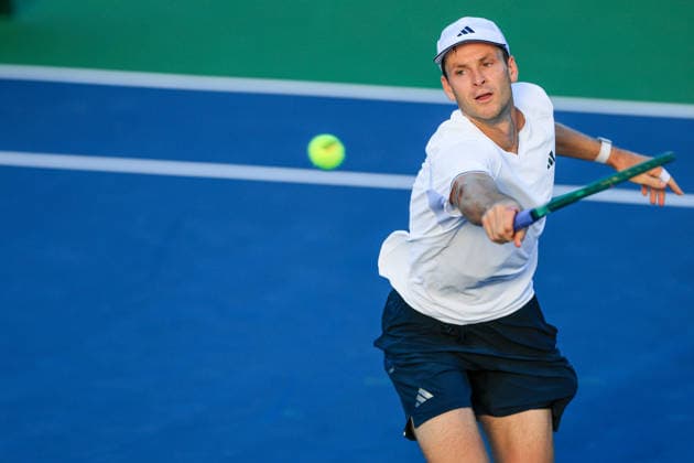 CANCUN COUNTRY OPEN 2026 CANCUN COUNTRY OPEN 2026 ROMAN SAFIULLIN VS HUBERT HURKACZ 21082026 CANCUN, QUINTANA ROO. Action photo of Hubert Hurkacz of Poland, during game of the Cancun Country Open 2026 Tennis 125 Challenger tournament held at the Cancun Country Club of Cancun, Quintana Roo, Mexico. Foto de accion de Hubert Hurkacz de Polonia, durante juego del Cancun Country Open 2026 ATP, Tennis Herren Tennis 125 Challenger que se celebra en el Cancun Country Club de Cancun, Quintana Roo, Mexico. PHOTO BY IMAGENSHOP AGENCIA FOTOGRAFICA CANCUN QUINTANA ROO MEXICO *** CANCUN COUNTRY OPEN 2026 CANCUN COUNTRY OPEN 2026 ROMAN SAFIULLIN VS HUBERT HURKACZ 08 21 2026 CANCUN, QUINTANA ROO Action photo of Hubert Hurkacz of Poland during a match at the 2026 Cancun Country Open Tennis 125 Challenger tournament held at the Cancun Country Club in Cancun, Quintana Roo, Mexico Action photo of Hubert Hurkacz of Poland, during a match at the 2026 Cancun Country Open ATP Tennis 125 Challenger tournament held at the Cancun Country Club in Cancun, Quintana Roo, Mexico. PHOTO BY IMAGENSHOP PHOTO AGENCY CANCUN, QUINTANA ROO, MEXICO Copyright: xIMAGENSHOPxAGENCIAxFOTOGRAFICAx