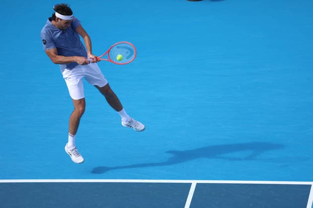 August 21, 2026, Mason, Oh, USA: Cincinnati Open Tennis 2026 - Taylor Fritz hits a ball against Brandon Nakashima in the Cincinnati Open Tennis Tournament held in Mason OH. 2026 08 21. ZUMAPress Mason USA - ZUMAn24_ 20260821_zaf_n24_190 Copyright: xWallyxNellx