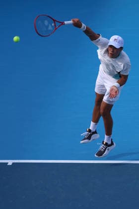 August 21, 2026, Mason, Oh, USA: Cincinnati Open Tennis 2026 - Brandon Nakashima hits a ball against Taylor Fritz in the Cincinnati Open Tennis Tournament held in Mason OH. 2026 08 21. Cincinnati Open Tennis 2026  - ZUMAn24_ 20260821_zaf_n24_226 Copyright: xWallyxNellx