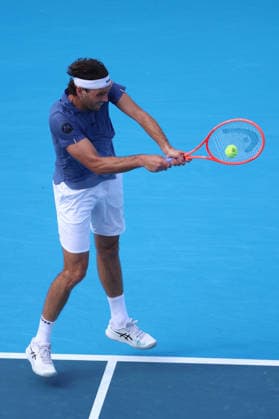 August 21, 2026, Mason, Oh, USA: Cincinnati Open Tennis 2026 - Taylor Fritz hits a ball against Brandon Nakashima in the Cincinnati Open Tennis Tournament held in Mason OH. 2026 08 21. ZUMAPress Mason USA - ZUMAn24_ 20260821_zaf_n24_203 Copyright: xWallyxNellx