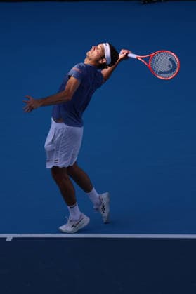 August 21, 2026, Mason, Oh, USA: Cincinnati Open Tennis 2026 - Taylor Fritz plays a ball against Brandon Nakashima as the light changes from light to dark in the Cincinnati Open Tennis Tournament held in Mason OH. 2026 08 21. ZUMAPress Mason USA - ZUMAn24_ 20260821_zaf_n24_225 Copyright: xWallyxNellx