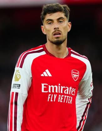 Kai Havertz of Arsenal Arsenal v Coventry City, Premier League Football, Football, Emirates Stadium, London, UK - 21 Aug 2026London Emirates Stadium United Kingdom EDITORIAL USE ONLY No use with unauthorised audio, video, data, fixture lists, club league logos or live services. Online in-match use limited to 120 images, no video emulation. No use in betting, games or single club league player publications.  Copyright: xJavierxGarcia Shutterstockx 17111304dz