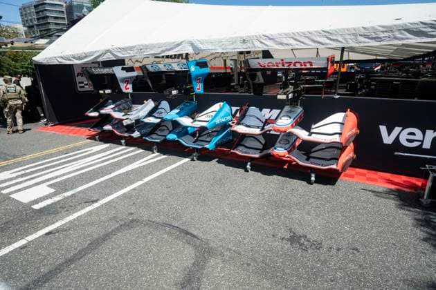 Freedom 250 Grand Prix Preliminaries Race crews prepare their cars for the Freedom 250 Grand Prix in Washington, DC, USA, on Friday, August 21, 2026. The race is scheduled for Sunday, August 23 and will be the first ever IndyCar, Indy Car, IRL, USA race held in the nation’s capital. Credit: Andrew Thomas CNP Washington District of Columbia United States of America EDITORIAL USE ONLY Copyright: xx _Freedom 250 Grand Prix 339 AndrewxThomasx-xCNPx cnpphotos339420