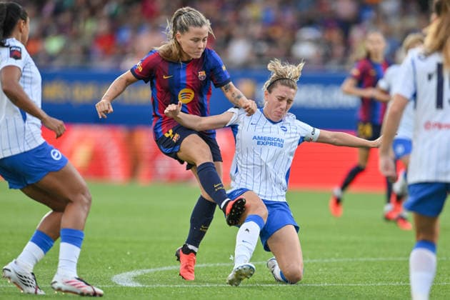 FC Barcelona, Barca v BRIGHTON & HOVE WOMEN S FOOTBALL JOHAN CRUYFF STADIUM,BARCELONA. August 21,2026 FC BARCELONA vs BRIGHTON & HOVE Aug 21,2026 Claudia Pina (9) of FC Barcelona during the match between FC Barcelona and Brighton & Hove corresponding to the Joan Gamper Trophy at Johan Cruyff Stadium in Barcelona, Spain, on August 21, 2026. Barcelona ESP Copyright: xS.xRosx