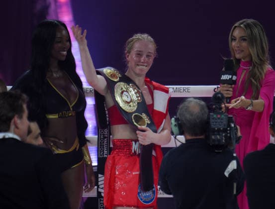 Mayelli Flores v Melissa Mortensen - WBA Super Bantamweight World Title TEMECULA, CALIFORNIA - AUG 21: Melissa Mortensen defeated Mayelli Flores during their Vacant WBA Super Bantamweight World Title at the Pechanga Resort Casino in Temecula, California, United States on August 21, 2026. Tayfun Coskun Anadolu California United States. Editorial use only. Please get in touch for any other usage.  Copyright: x2026xAnadoluxTayfunxCoskunx