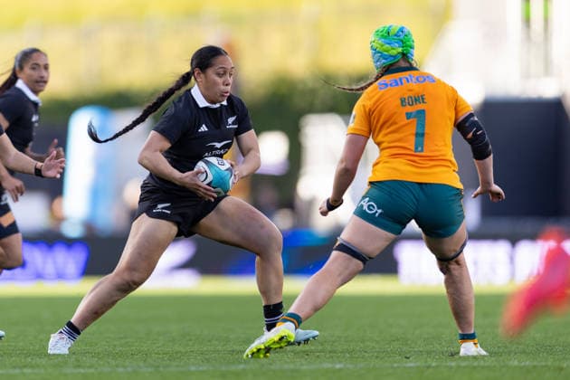 RUGBY WALLAROOS BLACK FERNS, New Zealand s Logo-I-Pulotu Lemapu-Atai™i Sylvia Brunt during the Second Women s Test Match between the Australian Wallaroos and the New Zealand Black Ferns at Go Media Stadium in Auckland, Saturday, August 22, 2026. ( NO ARCHIVING, EDITORIAL USE ONLY, AUSTRALIA USE ONLY AUCKLAND NEW ZEALAND  Copyright: xJOSHUAxDEVENIEx 20260822110326437356