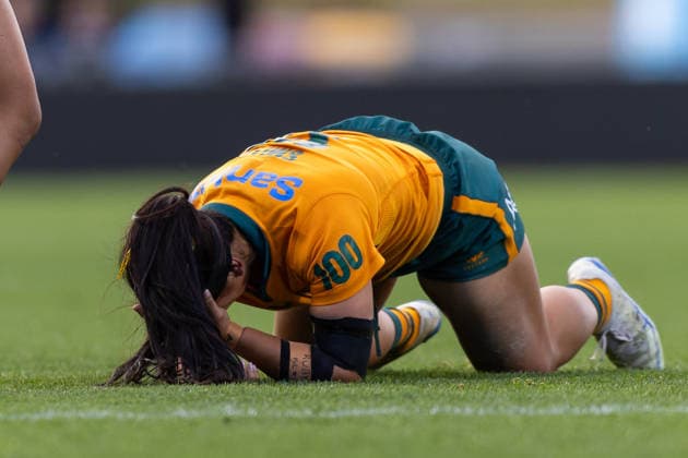 RUGBY WALLAROOS BLACK FERNS, Australia s Cecilia Smith during the Second Women s Test Match between the Australian Wallaroos and the New Zealand Black Ferns at Go Media Stadium in Auckland, Saturday, August 22, 2026. ( NO ARCHIVING, EDITORIAL USE ONLY, AUSTRALIA USE ONLY AUCKLAND NEW ZEALAND  Copyright: xJOSHUAxDEVENIEx 20260822177743116620