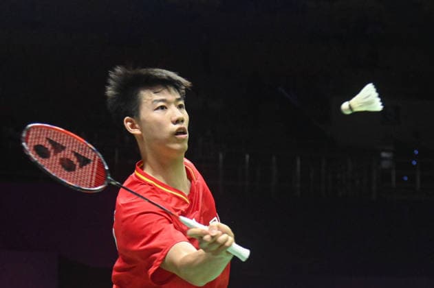 August 22, 2026, New Delhi, Delhi, India: China s Feng Yan Zhe and Huang Dong Ping (not pictured) in action against Indonesia s Amri Syahnawi and Nita Violina Marwah during Mixed Doubles Semi Finals of the BWF World Championships 2026 in New Delhi, India on August 22, 2026. New Delhi India - ZUMAj168 20260822_zip_j168_005 Copyright: xKabirxJhangianix
