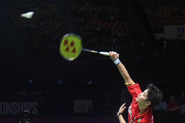 August 22, 2026, New Delhi, Delhi, India: China s Huang Dong Ping in action and Feng Yan Zhe (not pictured) against Indonesia s Amri Syahnawi and Nita Violina Marwah during Mixed Doubles Semi Finals of the BWF World Championships 2026 in New Delhi, India on August 22, 2026. New Delhi India - ZUMAj168 20260822_zip_j168_010 Copyright: xKabirxJhangianix