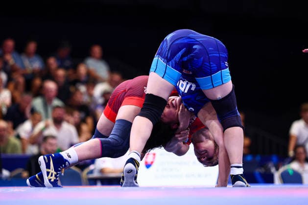 U20 World Championships 59kg WW - Sae Noguchi (JPN) df. Ruzanna Mammadova (AZE) *** U20 World Championships, 59 kg, Women s Weight Class: Sae Noguchi (JPN) defeated Ruzanna Mammadova (AZE) Copyright: xJakexKirkmanx