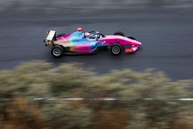 AUTO - F1 ACADEMY 2026 - ZANDVOORT 56 ROBERTSON Rachel (gbr), Hitech supported by Puma, Tatuus F4-T421, action during the 4th round of the 2026 F1 Academy from August 21 to 23, 2026 on the Zandvoort Circuit, in Zandvoort, Netherlands - ZandvoortNetherlands  Copyright: xXavixBonillax
