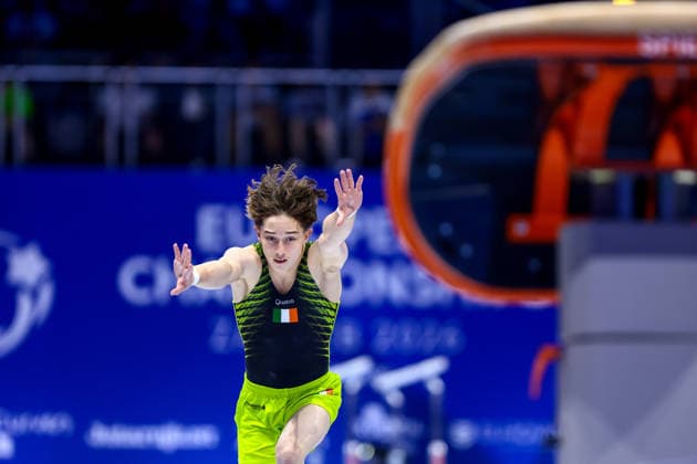 2026 Men s Artistic European Gymnastics Championships, Arena Zagreb, Zagreb, Croatia 22 8 2026 Ireland™s Finlay Hazelton Finlay Hazelton 22 8 2026  Copyright: xx 0NIK7077