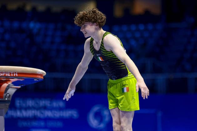 2026 Men s Artistic European Gymnastics Championships, Arena Zagreb, Zagreb, Croatia 22 8 2026 Ireland™s Robert Ward Robert Ward 22 8 2026  Copyright: xx 0NIK7282