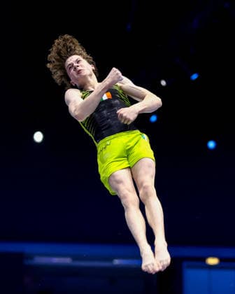 2026 Men s Artistic European Gymnastics Championships, Arena Zagreb, Zagreb, Croatia 22 8 2026 Junior Vault Final Ireland™s Robert Ward Robert Ward 22 8 2026  Copyright: xx 0NIK7186