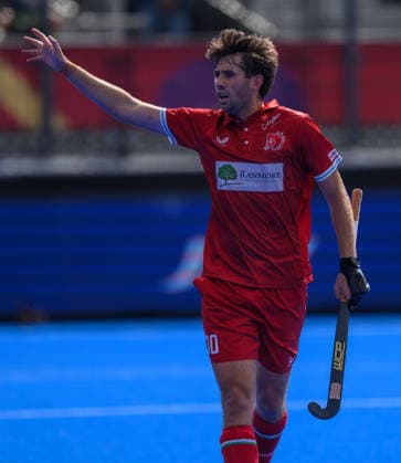 Hockey World Cup Day Eight James Tyson of Wales calls for ball from Ball Patrol during the match against New Zealand in Pool G of the 2026 FIH Hockey World Cup at Wagener Stadium, Amstelveen 22 08 2026 UK Newspapers OUT Copyright: xGraemexWilcocksonx FIL-23820-0005