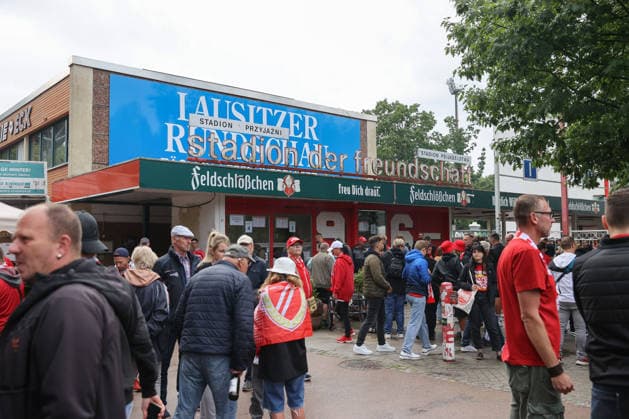 22.08.2026, xtgx, Fussball DFB-Pokal 1. Runde, FC Energie Cottbus - FC Augsburg, v.l. Symbolfoto, Symbolbild, Symbol Stadion vor dem Spiel (DFL DFB REGULATIONS PROHIBIT ANY USE OF PHOTOGRAPHS as IMAGE SEQUENCES and or QUASI-VIDEO) Cottbus *** August 22, 2026, xtgx, Soccer DFB Cup 1st Round, FC Energie Cottbus vs. FC Augsburg, from left: stock photo, stock image, stock photo of stadium before the game. DFL and DFB regulations prohibit any use of photographs as image sequences and or quasi-video. Cottbus