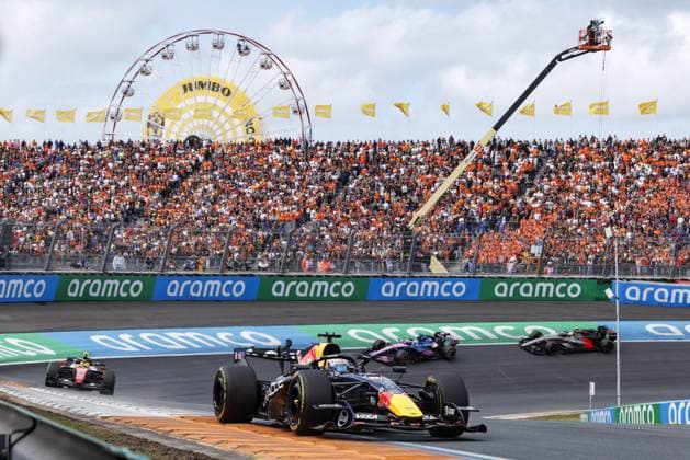 ZANDVOORT - Max Verstappen (Oracle Red Bull Racing) during the sprint race, ahead of the F1 Dutch Grand Prix at the Circuit Zandvoort. SANDER KONING ANP xVIxANPxSportx xxANPxIVx 565993960 originalFilename: 565993960.jpg
