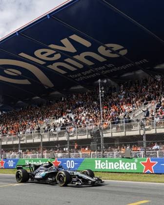 ZANDVOORT - Andrea Kimi Antonelli (Mercedes-AMG PETRONAS Formula One Team) during the sprint race, ahead of the F1 Dutch Grand Prix at the Circuit Zandvoort. SEM VAN DER WAL ANP xVIxANPxSportx xxANPxIVx 565994655 originalFilename: 565994655.jpg