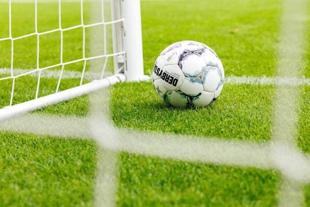 WIESBADEN, GERMANY - AUGUST 22: official German Cup game ball from Derbystar during the first-round match between SV Wehen Wiesbaden vs. Bayer 04 Leverkusen at Brita Arena of the German Cup on August 22, 2026 in Wiesbaden, Germany. DFL REGULATIONS PROHIBIT ANY USE OF PHOTOGRAPHS AS IMAGE SEQUENCES AND OR QUASI-VIDEO. Hessen Germany Copyright: xStephanxHahnex