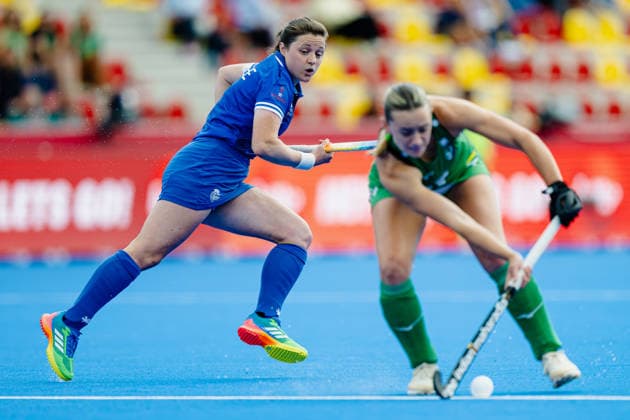2026 Women s FIH Hockey World Cup, Belfius Hockey Arena, Wavre, Belgium 22 8 2026 Ireland vs Scotland Scotland™s Jennifer Eadie Jennifer Eadie 22 8 2026  Copyright: xWillxPalmerx WP7_1466 20260822