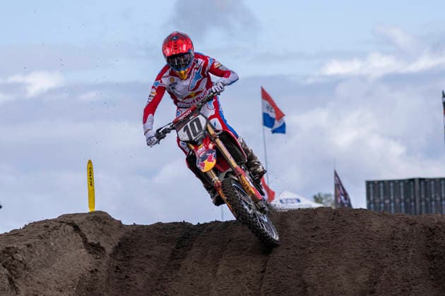 2026-08-22 - MXGP Arnhem ARNHEM, NETHERLANDS - AUGUST 22: 10 Calvin Vlaanderen (NED) during the MXGP Arnhem at the Motorsportpark Gelderland Midden on August 22, 2026 in Arnhem, Netherlands Arnhem Motorsportpark Gelderland Midden Netherlands Content not available for redistribution in The Netherlands directly or indirectly through any third parties. Copyright: xEdwinxBlaauwbroekx