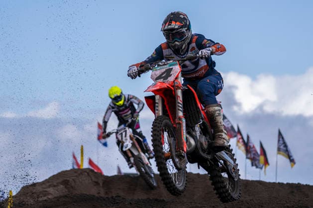 2026-08-22 - MXGP Arnhem ARNHEM, NETHERLANDS - AUGUST 22: 4 Rick Elzinga (NED) during the MXGP Arnhem at the Motorsportpark Gelderland Midden on August 22, 2026 in Arnhem, Netherlands Arnhem Motorsportpark Gelderland Midden Netherlands Content not available for redistribution in The Netherlands directly or indirectly through any third parties. Copyright: xEdwinxBlaauwbroekx