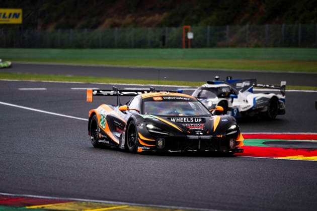 AUTO - ELMS - 4 HOURS OF SPA-FRANCORCHAMPS 2026 23 BIRCH Michael (gbr), PATTERSON Garnet (aus), BOYD Wayne (gbr), United Autosports, McLaren 720S LMGT3 Evo, LMGT3, action during the 4 Hours of Spa-Francorchamps, 4th round of the 2026 European Le Mans Series on the Circuit de Spa-Francorchamps from August 21 to 23, 2026 in Stavelot, Belgium - StavelotBelgium  Copyright: xFabrizioxBoldonix