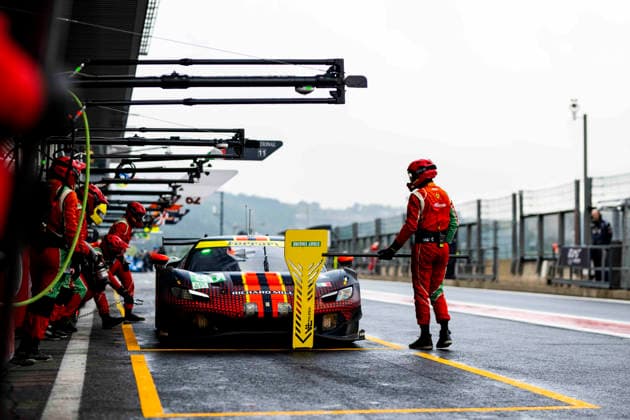 AUTO - ELMS - 4 HOURS OF SPA-FRANCORCHAMPS 2026 50 TOLEDO Custodio (usa), WADOUX Lilou (fra), AGOSTINI Riccardo (ita), Richard Mille AF Corse, Ferrari 296 LMGT3 Evo, LMGT3, during the 4 Hours of Spa-Francorchamps, 4th round of the 2026 European Le Mans Series on the Circuit de Spa-Francorchamps from August 21 to 23, 2026 in Stavelot, Belgium - StavelotBelgium  Copyright: xFabrizioxBoldonix