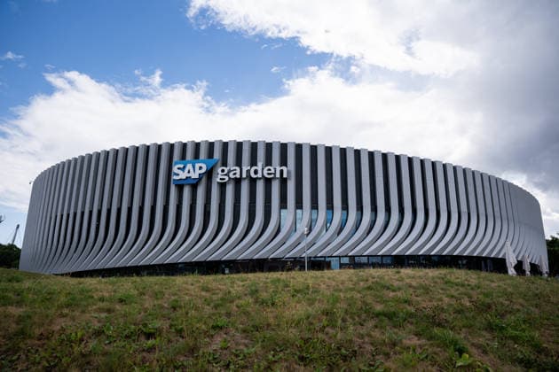 HSG Blomberg-Lippe (GER) vs. Borussia Dortmund (GER), Handball, 1. Handball Bundesliga Frauen, Rexel Supercup 2026, Saison 2026 2027, Muenchen, 22.08.2026 Der SAP Garden von aussen Muenchen SAP Garden Deutschland *** HSG Blomberg Lippe (GER) vs. Borussia Dortmund (GER), Handball, Women s Handball Bundesliga 1, 2026 Rexel Supercup, 2026–2027 Season, Munich, August 22, 2026 The SAP Garden from the outside, Munich, SAP Garden, Germany