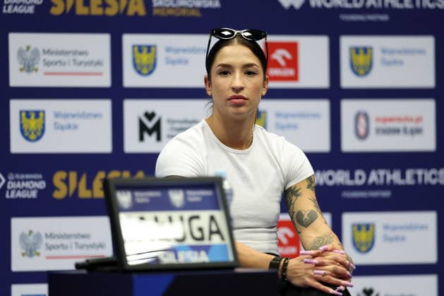 CHORZOW 22.08.2026 DIAMENTOWA LIGA - MEMORIAL KAMILI SKOLIMOWSKIEJ - KONFERENCJA PRASOWA --- DIAMOND LEAGUE - SILESIA KAMILA SKOLIMOWSKA ATHLETICS MEMORIAL - press conference, PK, Pressekonferenz EWA SWOBODA FOT. PIOTR KUCZA FOTOPYK NEWSPIX.PL --- newspix.pl POLAND OUT! 