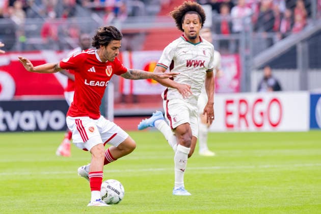 Germany, Cottbus, LEAG Energie Stadion, 22.08.2026, DFB Pokal 2026 27, 1. Runde, FC Energie Cottbus vs. FC Augsburg, Lucas Copado (Energie Cottbus), Photo by Eibner Pressefoto Tino Henschel DFB Pokal 2026 27, 1. Runde, FC Energie Cottbus vs. FC Augsburg Cottbus *** Germany, Cottbus, LEAG Energie Stadium, August 22, 2026, 2026–27 DFB Cup, First Round, FC Energie Cottbus vs. FC Augsburg, Lucas Copado, Energie Cottbus, Photo by Eibner Pressefoto, Tino Henschel, 2026–27 DFB Cup, First Round, FC Energie Cottbus vs. FC Augsburg, Cottbus Copyright: xEibnerxPressefotox