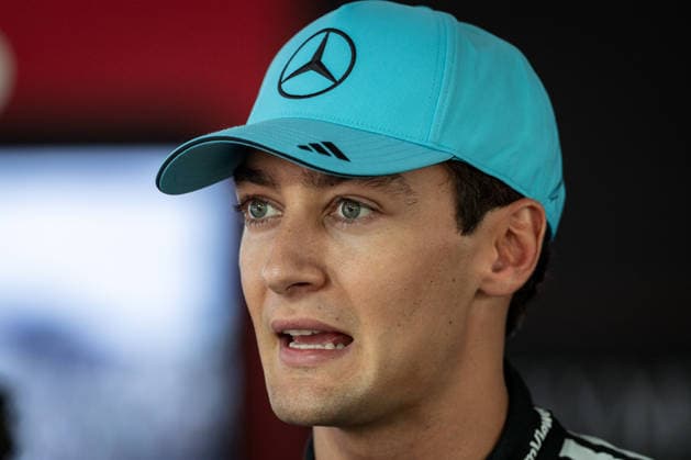 2026 Formula One Dutch Grand Prix Circuit Zandvoort, Zandvoort, Netherlands. 22.August.2026; George Russell of Great Britain and Mercedes-AMG PETRONAS F1 Team during Formula One Dutch Grand Prix Zandvoort Circuit Zandvoort Netherlands Copyright: xJayxHiranox
