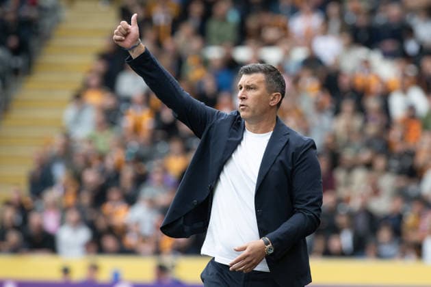 Hull City v Manchester United, ManU Premier League Hull City manager Sergej JakiroviÄ‡ during the Premier League match between Hull City and Manchester United at the MKM Stadium, Hull. 22 08 2026 UK Newspapers OUT Copyright: xMattxWilkinsonx FIL-23804-0116