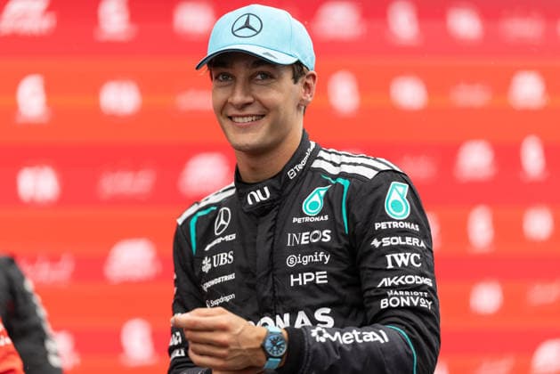 Foto IPP Enrico Schiavi Zandvoort 22-08-2026 Formula 1 - F1 Gran Premio di Olanda 2026 Sprint Race nella foto: George Russell - Mercedes-AMG PETRONAS Formula One Team Zandvoort italy OLANDA ITALY  Copyright: xR4924_italyphotopressx