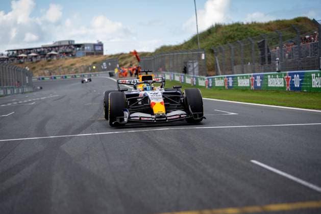 August 22, 2026, Zandvoort, Netherlands: Arvid Lindblad (GBR) (Visa Cash App Racing Bulls F1 Team) during the sprint of the Formula 1 Heineken Dutch Grand Prix 2026 at the Circuit Zandvoort. F1 2026: Dutch Grand Prix In Zandvoort, Netherlands - 22 Aug 2026  - ZUMAs197 20260822_aaa_s197_017 Copyright: xLucaxMartinix