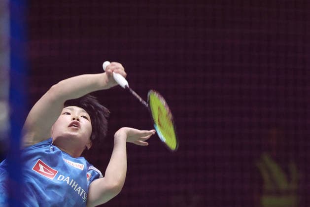 BWF World Championships - New Delhi Akane Yamaguchi of Japan plays against Pornpawee Chochuwong of Thailand during a women s singles semifinal badminton match at the BWF World Championships 2026 at Indira Gandhi Indoor Stadium in New Delhi, India on August 22, 2026. Photo by Anshuman Akash ABACAPRESS.COM New Delhi India  Copyright: xAkashxAnshuman ABACAx