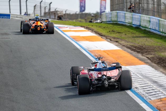 Formula One GP Zandvoort Netherlands, Saturday, August 22, 2026 Charles Leclerc 16, Scuderia Ferrari HP and Lando Norris 1, McLaren Mastercard F1 Team; Formula One GP Zandvoort Netherlands, Saturday, August 22, 2026 *** Formula One Grand Prix at Zandvoort, Netherlands, Saturday, August 22, 2026: Charles Leclerc (16), Scuderia Ferrari HP, and Lando Norris (1), McLaren Mastercard F1 Team; Formula One Grand Prix at Zandvoort, Netherlands, Saturday, August 22, 2026 Copyright: xBEAUTIFULxSPORTS Erlhofx