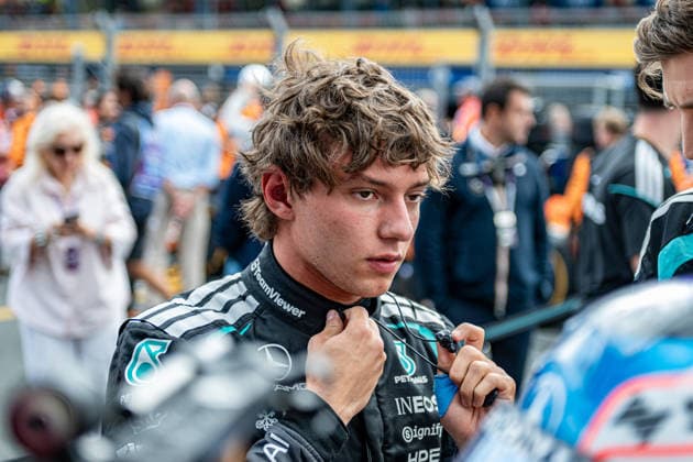 Formula One GP Zandvoort Netherlands, Saturday, August 22, 2026 Andrea Kimi Antonelli 12, Mercedes-AMG Petronas F1 Team; Formula One GP Zandvoort Netherlands, Saturday, August 22, 2026 *** Formula One Grand Prix at Zandvoort, Netherlands, Saturday, August 22, 2026 Andrea Kimi Antonelli 12, Mercedes AMG Petronas F1 Team Formula One Grand Prix at Zandvoort, Netherlands, Saturday, August 22, 2026 Copyright: xBEAUTIFULxSPORTS Erlhofx