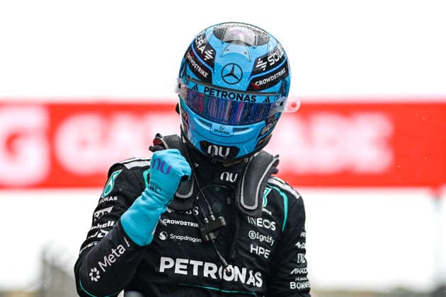 Formula One GP Zandvoort Netherlands, Saturday, August 22, 2026 George Russell 63, Mercedes-AMG Petronas F1 Team; Formula One GP Zandvoort Netherlands, Saturday, August 22, 2026 *** Formula One Grand Prix at Zandvoort, Netherlands, Saturday, August 22, 2026 George Russell 63, Mercedes AMG Petronas F1 Team Formula One Grand Prix at Zandvoort, Netherlands, Saturday, August 22, 2026 Copyright: xBEAUTIFULxSPORTS Erlhofx
