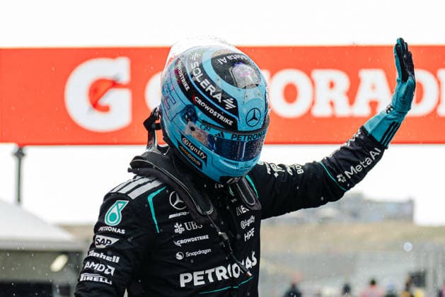 2026 Heineken Dutch F1 Grand Prix - Zandvoort George Russell of Mercedes-AMG PETRONAS Formula One Team is seen during the 2026 Formula 1 Heineken Dutch Grand Prix at Circuit Zandvoort in Zandvoort, Netherlands on August 22, 2026. Photo by Tan Jun Da ABACAPRESS.COM Zandvoort Netherlands  Copyright: xJunxDaxTan ABACAx