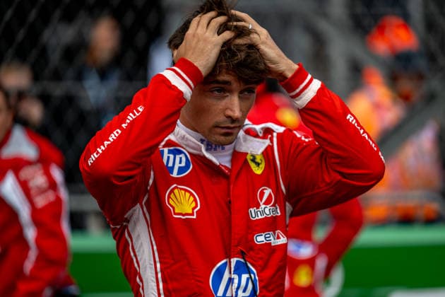 ZANDVOORT, NETHERLANDS: Charles Leclerc, racing for the Ferrari team during the 2026 Formula 1 Dutch Grand Prix at the Circuit Zandvoort in Zandvoort, Netherlands