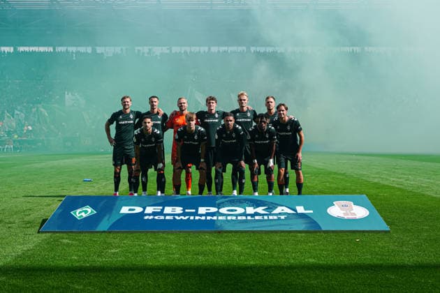 Teamfoto SV Werder Bremen GER, Lüneburger SK Hansa vs. SV Werder Bremen, Fußball, DFB-Pokal, 1. Runde, Saison 2026 2027, 22.08.2026 GER, Lüneburger SK Hansa vs. SV Werder Bremen, Fußball, DFB-Pokal, 1. Runde, Saison 2026 2027, 22.08.2026 Hamburg *** Team photo: SV Werder Bremen (GER), Lüneburger SK Hansa vs. SV Werder Bremen, Soccer, DFB Cup, 1st Round, 2026–2027 Season, August 22, 2026 GER, Lüneburger SK Hansa vs. SV Werder Bremen, Soccer, DFB Cup, Round 1, 2026–2027 Season, August 22, 2026 Hamburg Copyright: xEibner-Pressefoto MarcelxvonxFehrnx EP_MFN