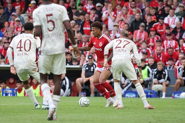 31 Justin Butler (Energie Cottbus) Fussball DFB-Pokal 1. Hauptrunde 2026 2027 FC Energie Cottbus - FC Augsburg *** 31 Justin Butler Energie Cottbus Soccer DFB Cup 1st Round 2026–2027 FC Energie Cottbus FC Augsburg