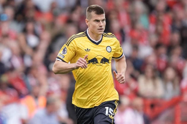 Premier League: Nottingham Forest v Leeds United Jaka Bijol of Leeds United during the Premier League match Nottingham Forest vs Leeds United at City Ground, Nottingham, United Kingdom on 22 August 2026 (Photo by Maynard Manyowa News Images) Nottingham City Ground Nottinghamshire United Kingdom Copyright: xMaynardxManyowa NewsxImagesx