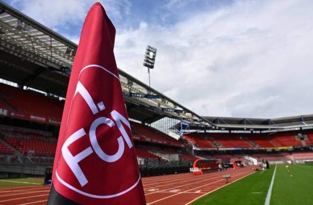 22.08.2026 - Fussball - Saison 2026 2027 - 1. Google Pixel Frauen Bundesliga - 01. Spieltag: 1. FC Nürnberg FCN ( Club Clubfrauen ) - VfL Wolfsburg - Sportfoto Zink - xwoxzix - Feature Impression Symbolbild Symbolfoto - Eckfahne mit Wappen Logo Emblem - Stadionansicht *** August 22, 2026 Soccer Season 2026–2027 1 Google Pixel Women s Bundesliga Matchday 1 FC Nuremberg (FCN) Club Women s Team VfL Wolfsburg Sports Photo Zink xwoxzix Feature Impression Symbolic Image Symbolic Photo Corner Flag with Coat of Arms and Logo Emblem Stadium view