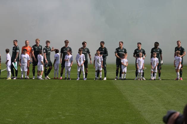 Der SV Werder Bremen , Lueneburger SK Hansa - SV Werder Bremen, Fussball, DFB-Pokal, DFB, 22.8.2026 DFB regulations prohibit any use of photographs as image sequences and or quasi-video Hamburg Hamburg Deutschland *** SV Werder Bremen, Lüneburger SK Hansa SV Werder Bremen, soccer, DFB Cup, DFB, August 22, 2026. DFB regulations prohibit any use of photographs as image sequences and or quasi-video. Hamburg, Hamburg, Germany Copyright: xkolbert-press BurghardxSchreyerx