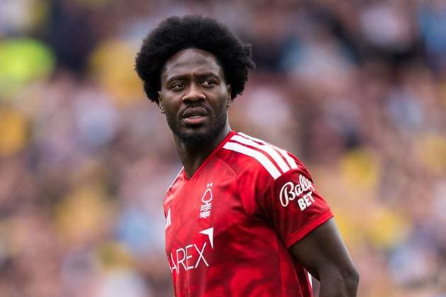 Ola Aina of Nottingham Forest looks on Nottingham Forest v Leeds United, Premier League, Football, The City Ground, Nottingham, UK - 22 Aug 2026Nottingham The City Ground United Kingdom EDITORIAL USE ONLY No use with unauthorised audio, video, data, fixture lists, club league logos or live services. Online in-match use limited to 120 images, no video emulation. No use in betting, games or single club league player publications.  Copyright: xWiredxPhotos Shutterstockx 17112526e