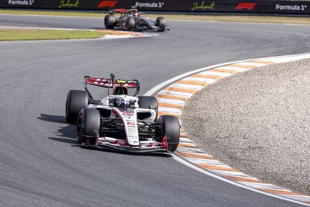 ZANDVOORT - Oliver Bearman from Great Britain and driver for TGR Haas F1 Team during qualifying for the Formula 1 Heineken Dutch Grand Prix at Circuit Zandvoort on August 22, 2026 in Zandvoort, the Netherlands. MARCEL TER BALS ANP xVIxANPxSportx xMarcelxterxBalsxIVx 566014191 originalFilename: 566014191.jpg