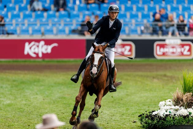 AACHEN - FEI World Championships 2026, AACHEN - FEI World Championships 2026 AHLMANN Hannes (GER), Madness Stechen Jump-Off RWE-Prize Final German U25 Trophy of the Stiftung Deutscher Pferdesport and Holger Hetzel Aachen, Reitstadion Soers 22. August 2026 - *** 2026 FEI World Championships in Aachen, AACHEN FEI World Championships 2026 Hannes Ahlmann (GER), Madness Jump-Off RWE Prize Final German U25 Trophy of the Stiftung Deutscher Pferdesport and Holger Hetzel Aachen, Soers Equestrian Stadium, August 22, 2026